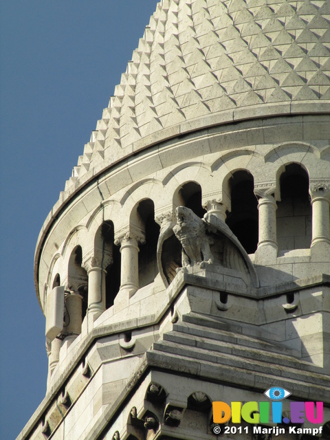 SX18721 Roof of Basilique du Sacre Coeur de Montmartre